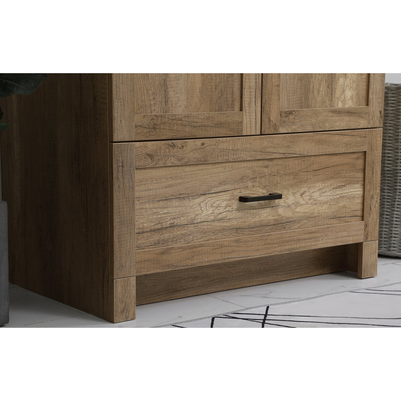 Foundry Select Shirk 30'' Freestanding Single Bathroom Vanity with